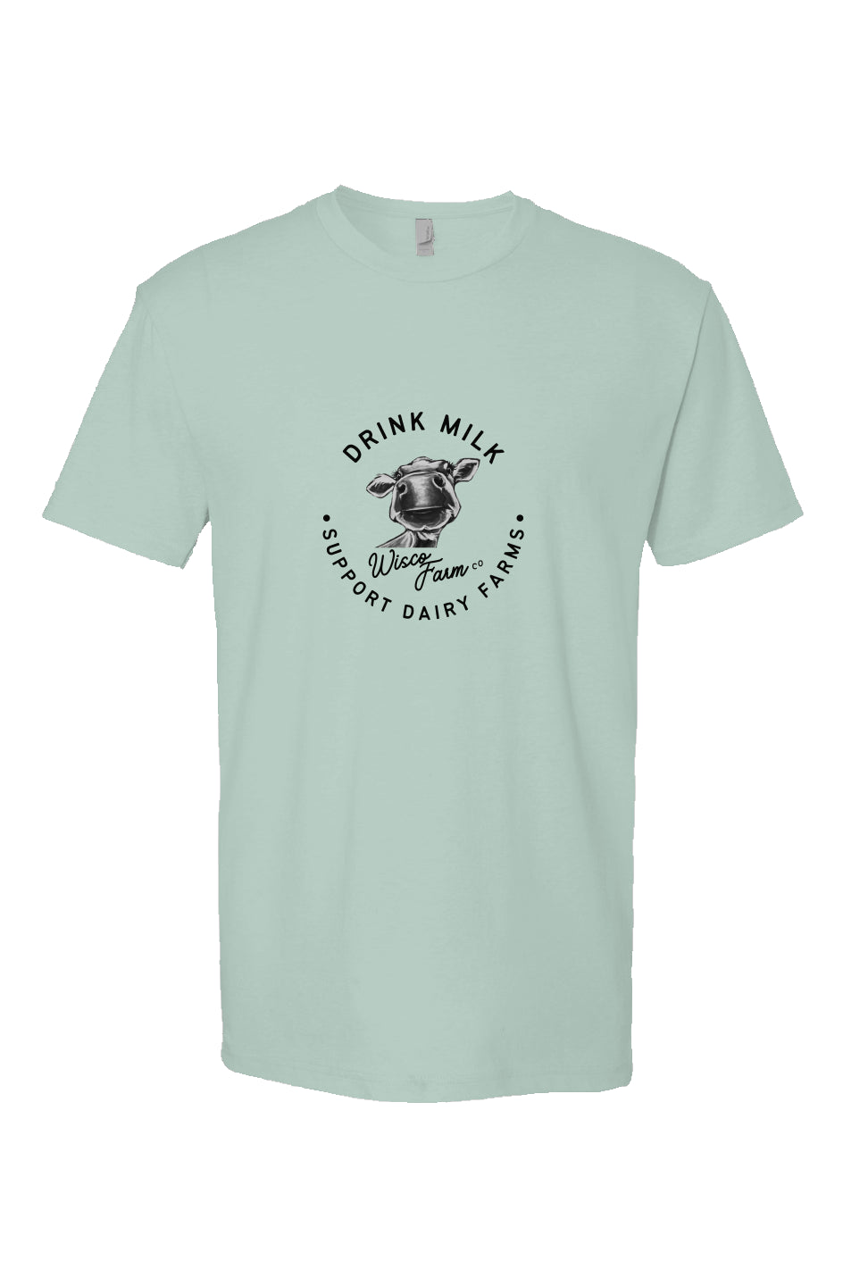 Drink Milk Tee - Mint