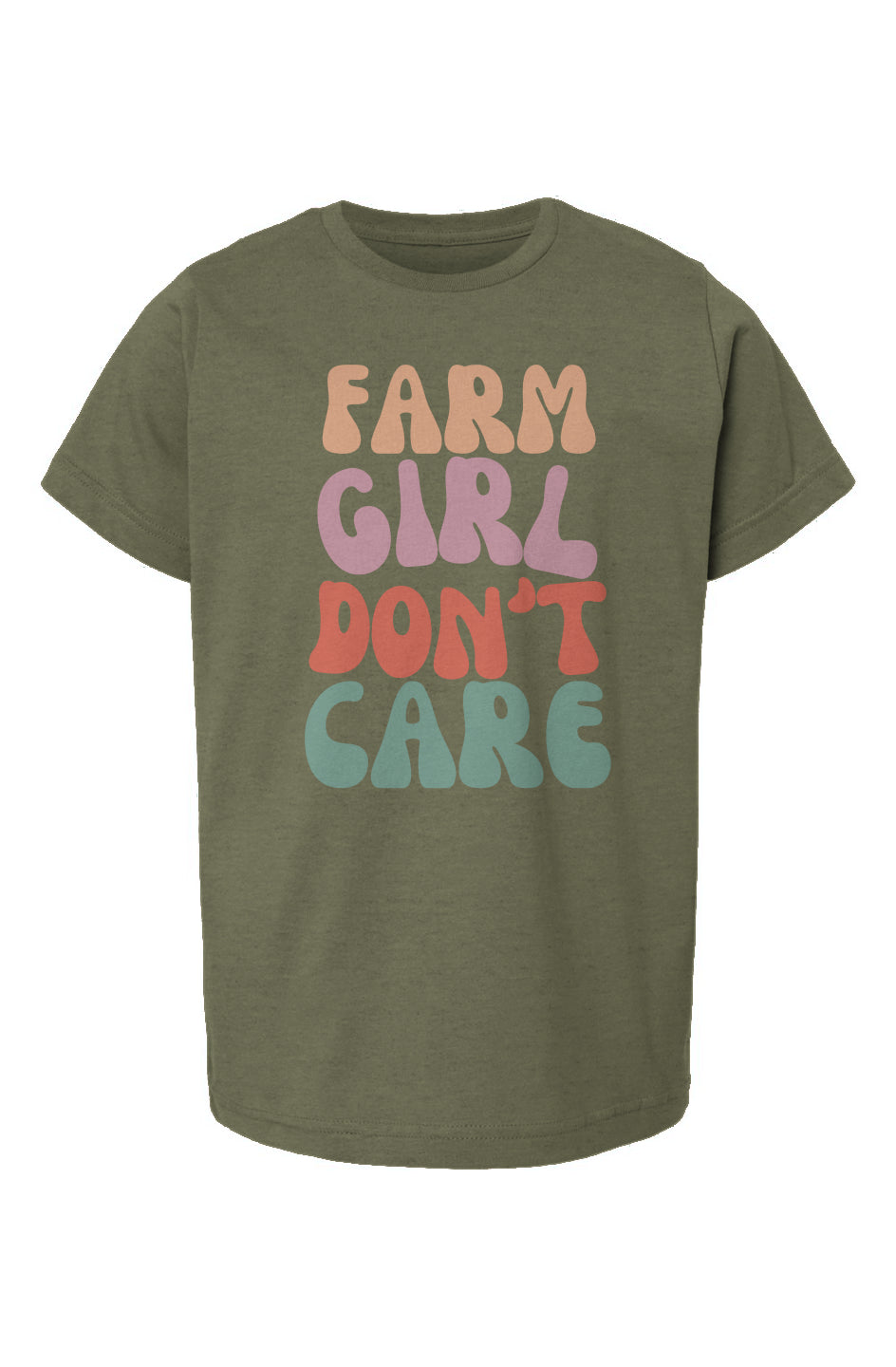 Youth Farm Girl Don't Care T-Shirt