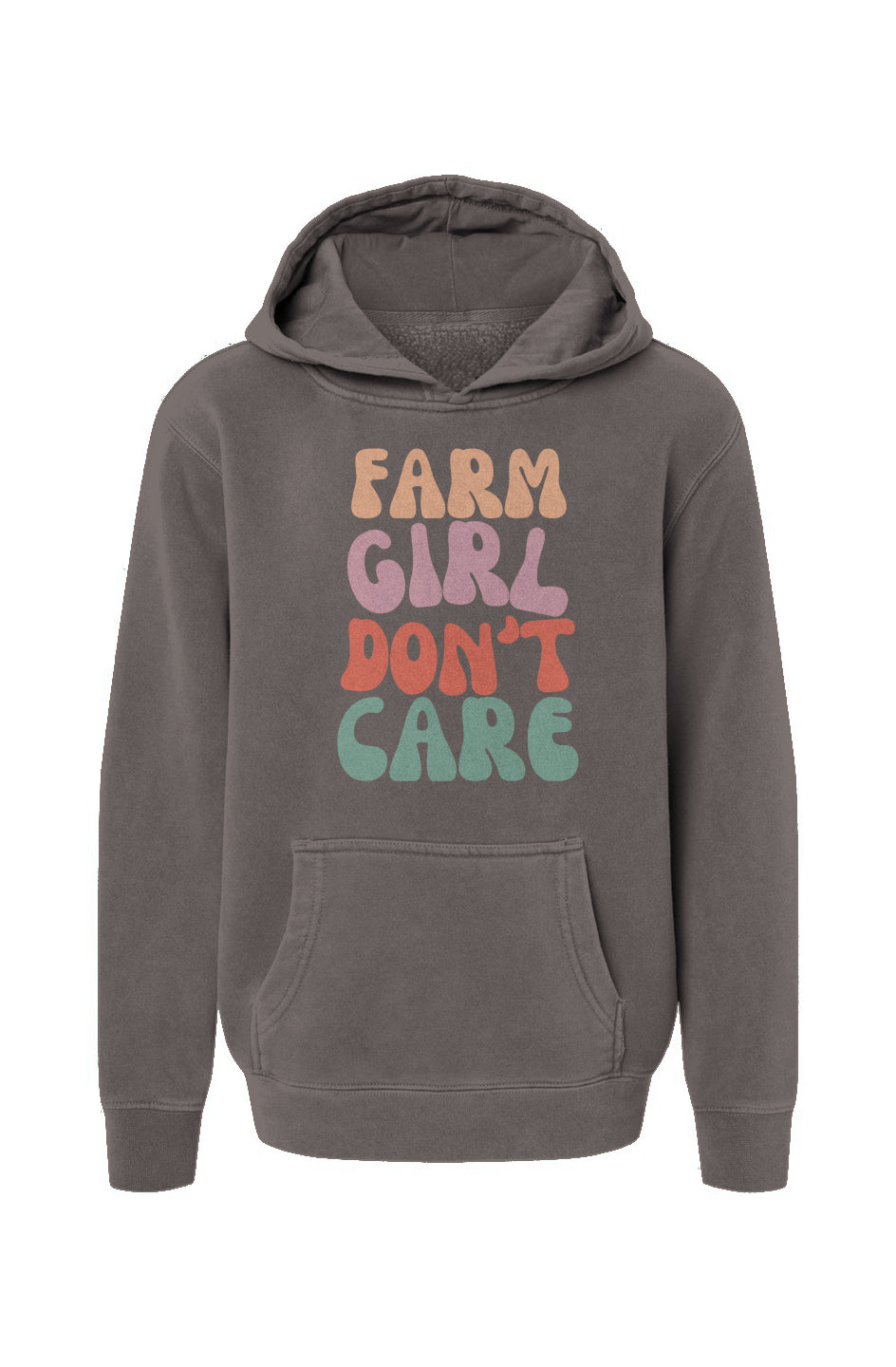 Youth  Farm Girl Don't Care Hoodie