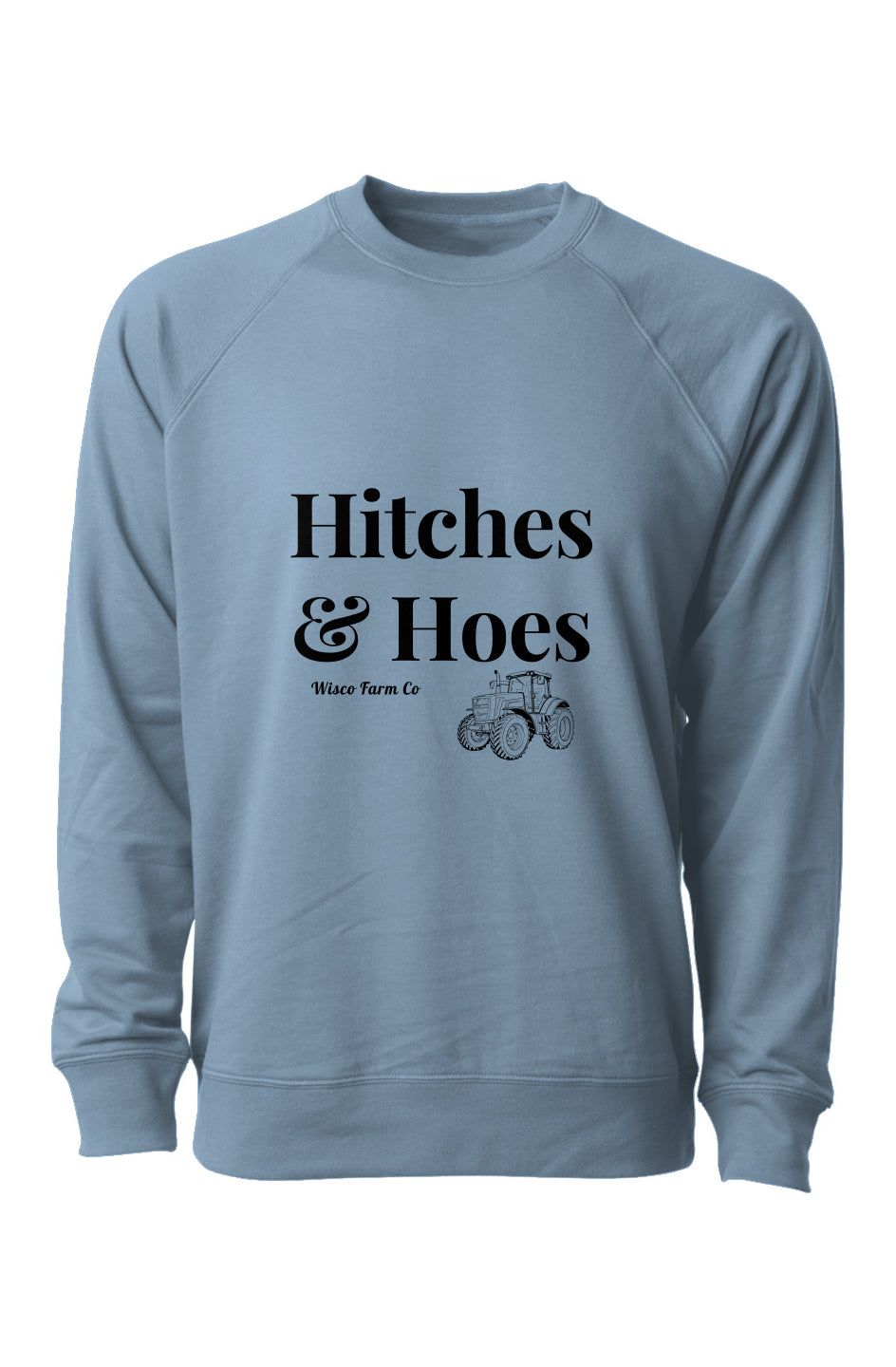 Hitches & Hoes Loopback Terry Crewneck Sweatshirt