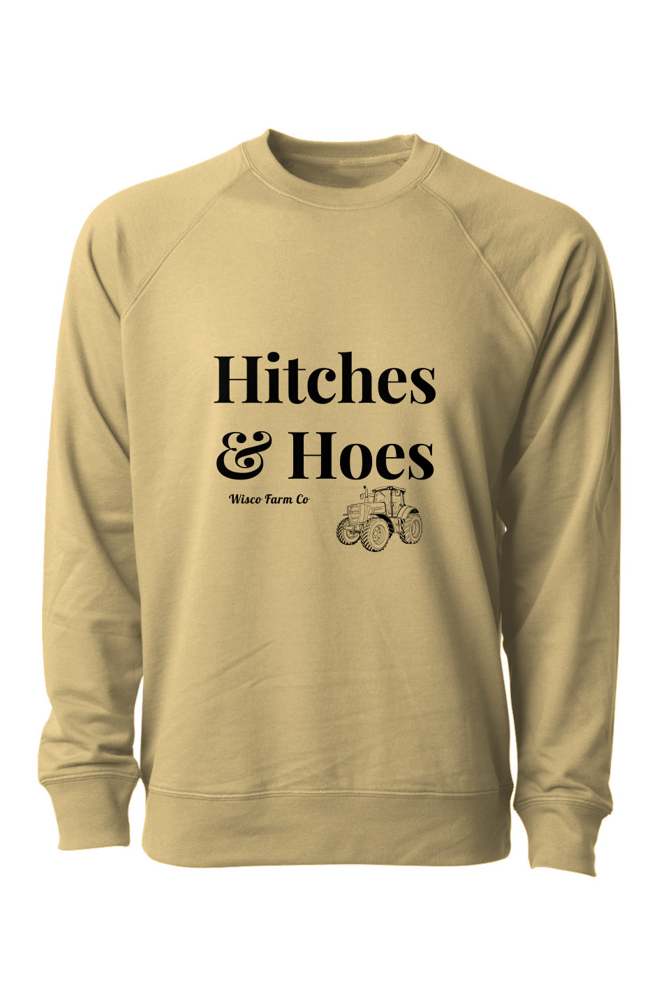 Hitches & Hoes Loopback Terry Crewneck Sweatshirt