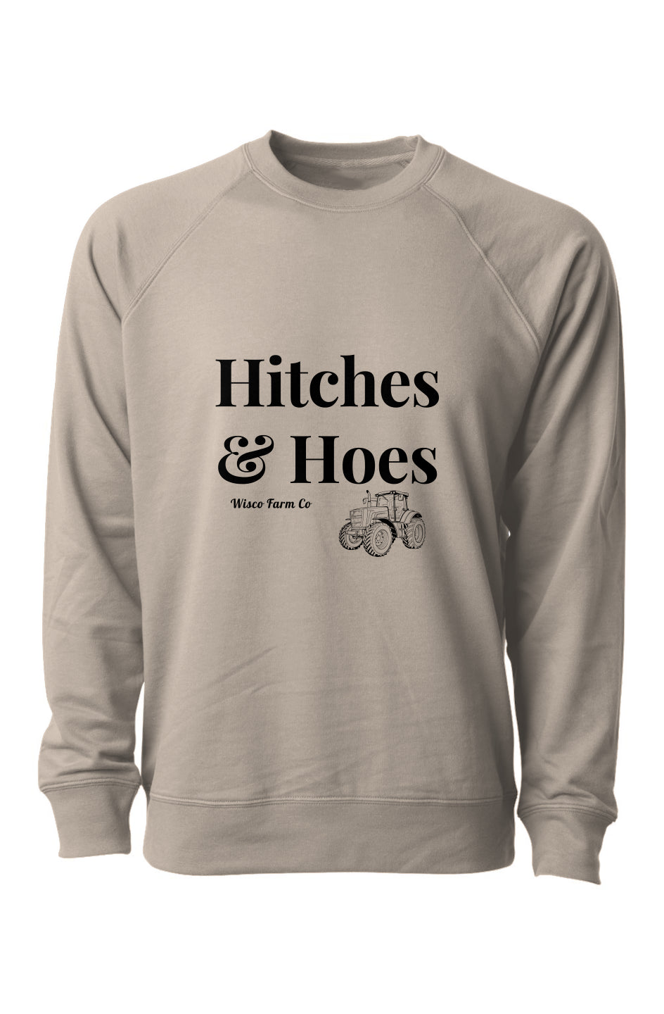 Hitches & Hoes Loopback Terry Crewneck Sweatshirt