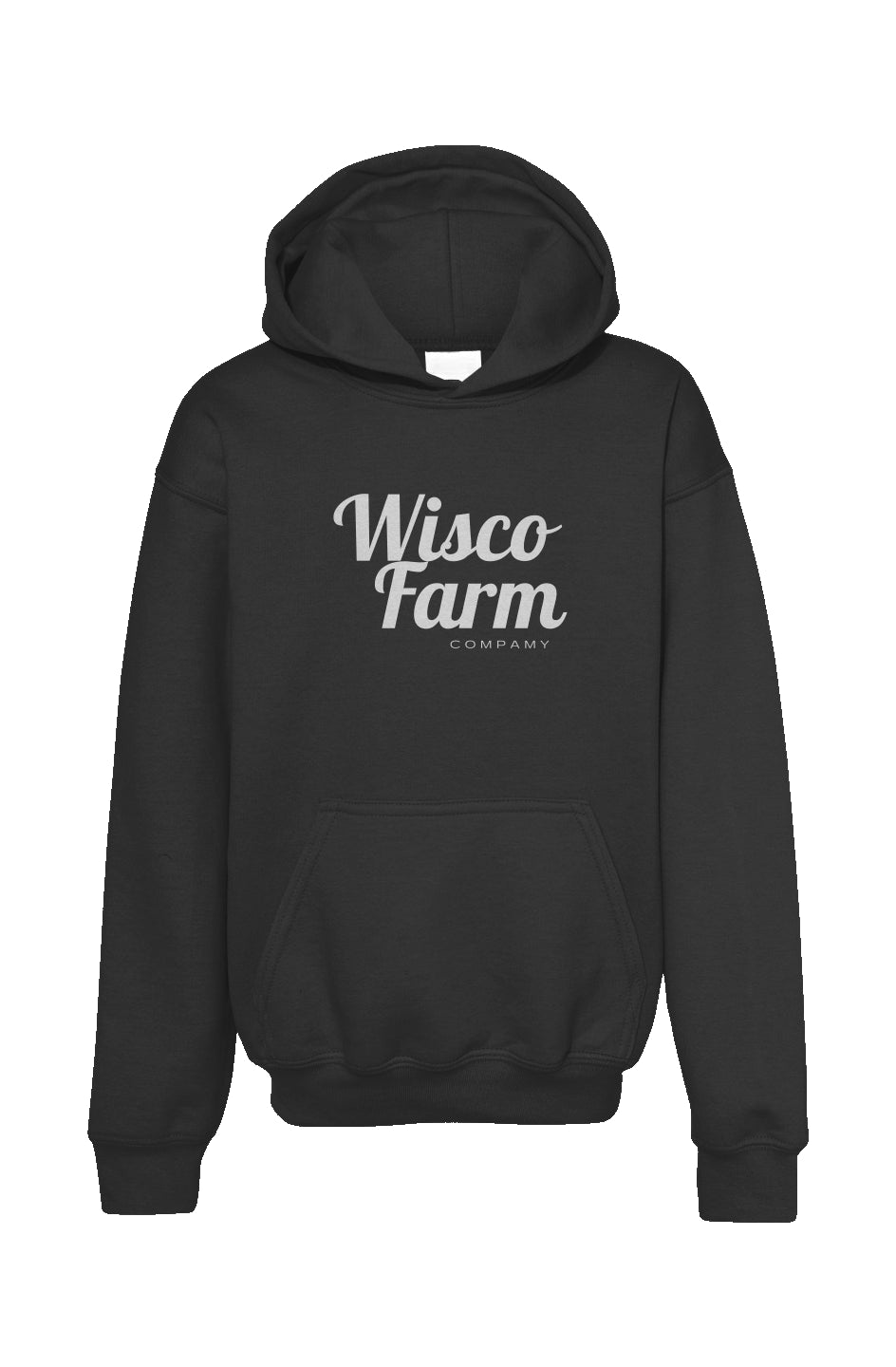 Youth Wisco Hoodie Black