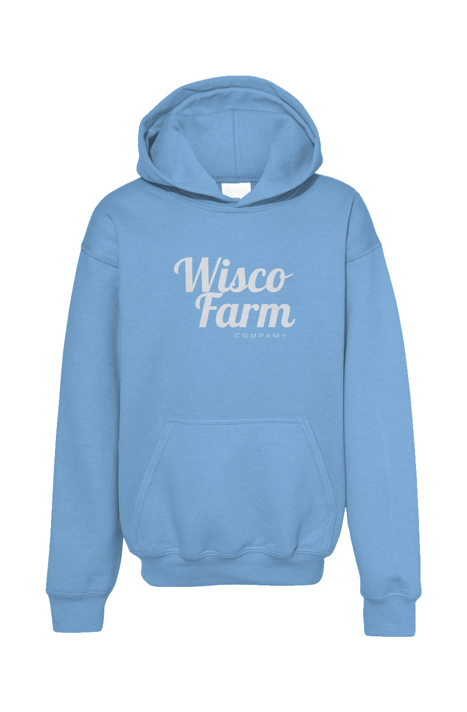 Youth Wisco Hoodie Blue