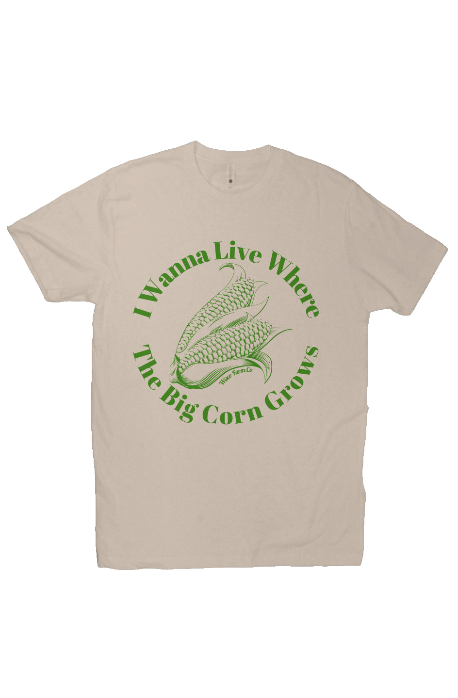 I Wanna Live Tee - Cream