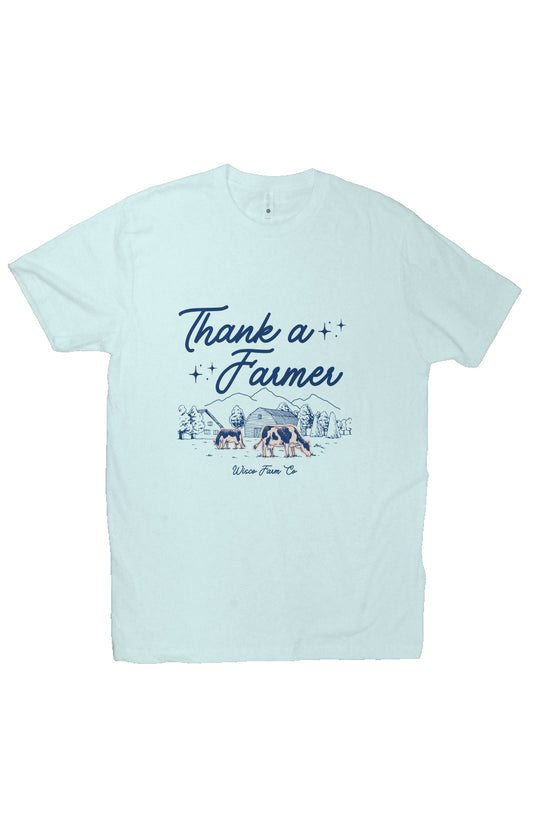 Thank a Farmer - Light Blue