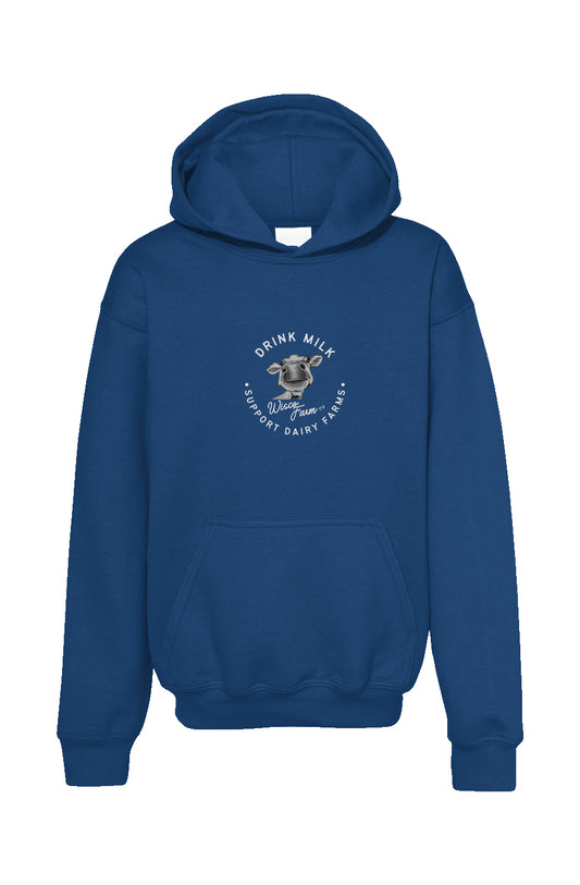 Youth Drink Milk Hoodie - Royal Blue