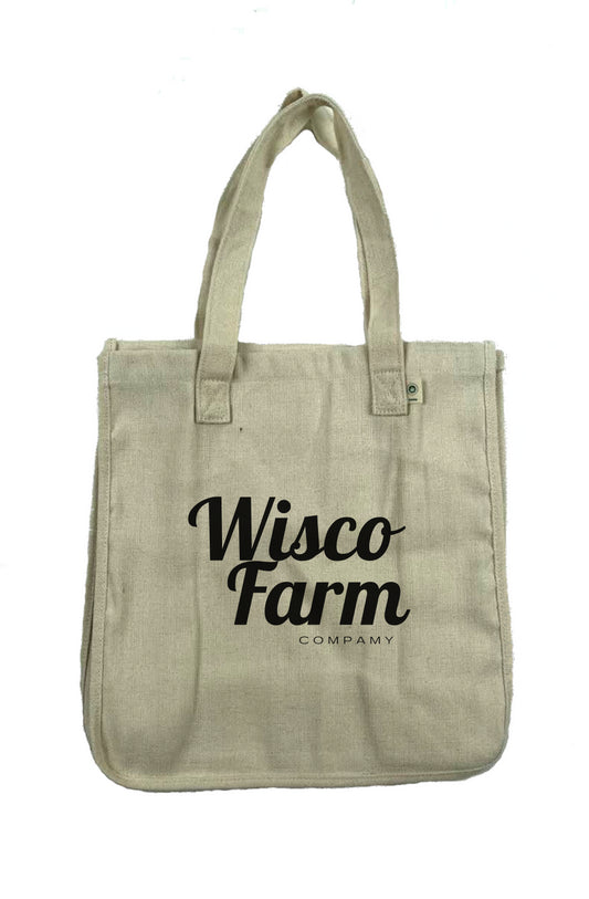 Hemp Market Tote - Wisco Farm Co