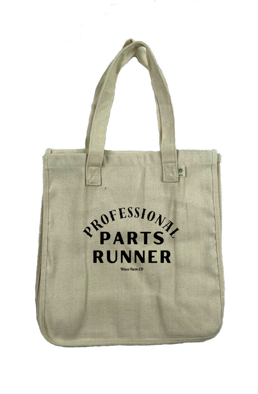 Hemp Market Tote - Professional Parts Runner