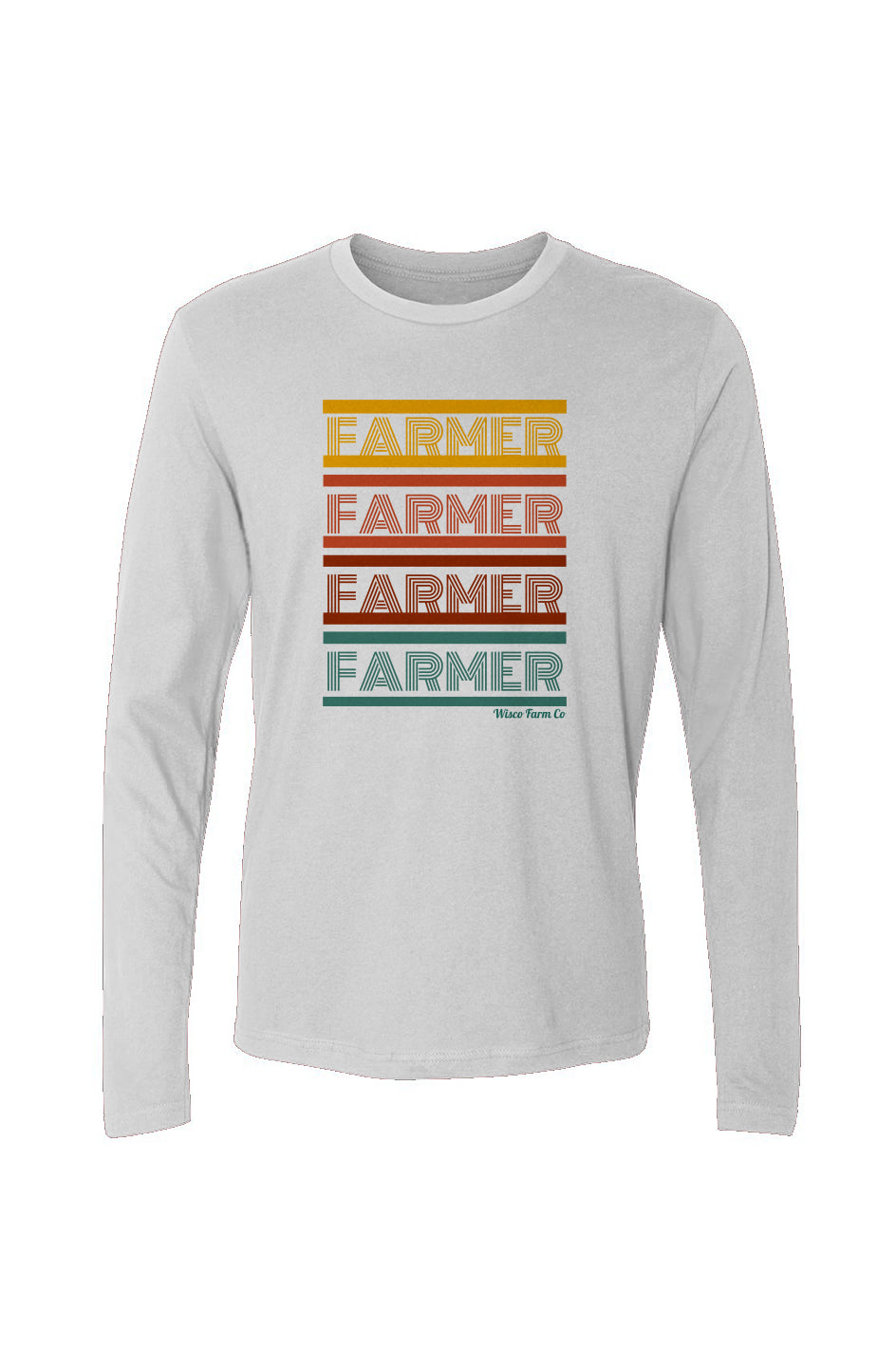 Retro Farmer Long-Sleeve Crew