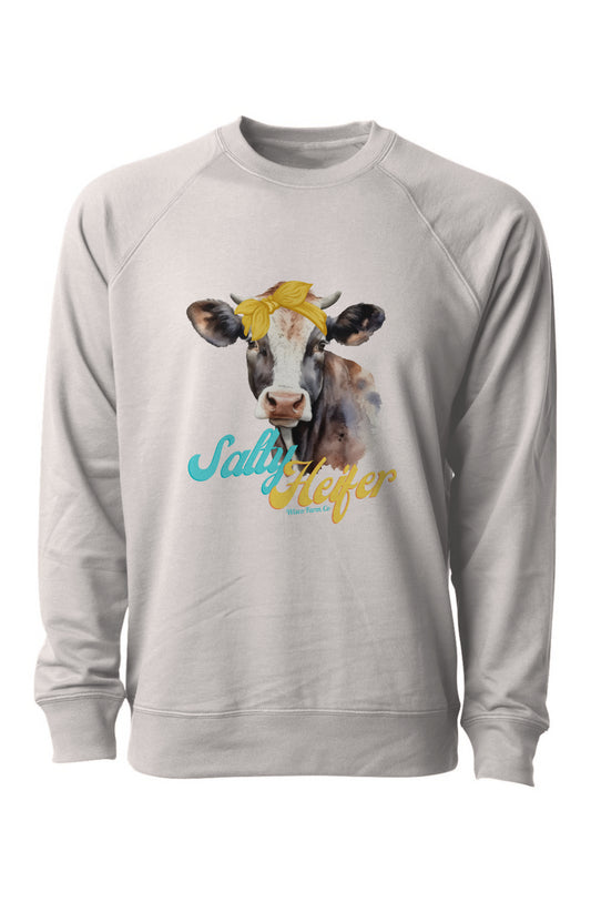 Salty Heifer Loopback Terry Crewneck Sweatshirt